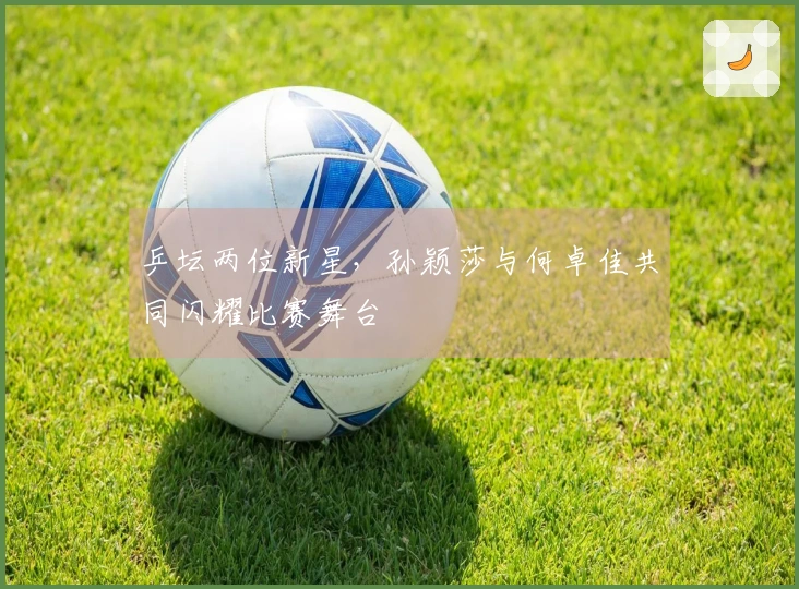 乒坛两位新星，孙颖莎与何卓佳共同闪耀比赛舞台